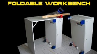 Banco da lavoro pieghevole fai da te  foldable workbench [upl. by Juliana]