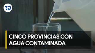 Cinco provincias de Costa Rica tienen problemas con agua contaminada [upl. by Issirk]