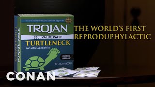 Introducing Trojan Turtlenecks  CONAN on TBS [upl. by Agata]