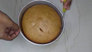 कढ़ाई में बनाये आटे का केक Eggless Whole Wheat Atta Cake without Oven  Atta Cake in kadai [upl. by Ynohta]