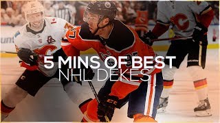 5 Minutes of Best Dekes In NHL [upl. by Margret]