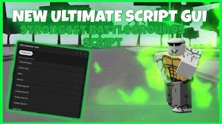 NEW OP ULTIMATE GUI SCRIPT  strongest battlegrounds script  very op script  PC amp MOBILE [upl. by Anelat]