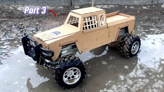 Part 3 Amazing Remote Control Car Bady  Building and Testing HighSpeed and Powerful [upl. by Araek]