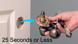 Avoid the Two DIY Mistakes Removing Door Knobs [upl. by Nnahaid]