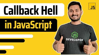 Callback Hell in JavaScript  The Complete JavaScript Course  Ep72 [upl. by Assirahc]