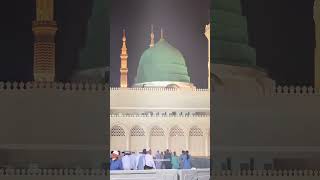 Madina nightytshortsminivlog trendingviralvideomakkah slowedyoutubeshortvideo madinalove [upl. by Sacha669]