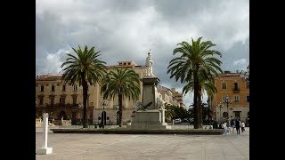 Places to see in  Sassari  Italy  Piazza dItalia [upl. by Jb452]