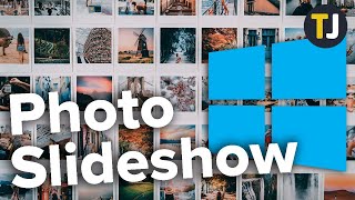 How to Set Up an Image Slideshow in Windows 10 [upl. by Nevad991]