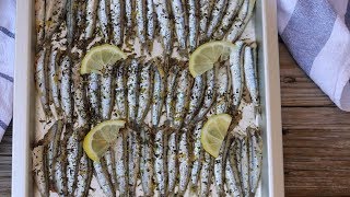 Boquerones al horno [upl. by Weikert918]