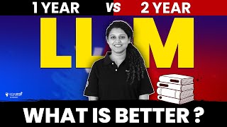 Difference Between 1 Year LLM amp 2 Year LLM  LLM Entrance Exam Preparation [upl. by Edelson]