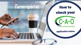 How To Check Your CAO Application Status  Careers Portal [upl. by Romelda]