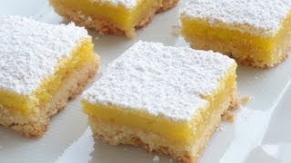 Lemon bars  cortadillos de limón [upl. by Adnoluy382]