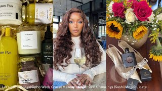 Vlog I Love This Little Life  Makeup ChitChat  Sipho Weds Grace  PR Drops  Solo Date [upl. by Anglo655]