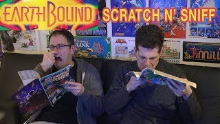 Earthbound Scratch N Sniff Nintendo Power Magazines James amp Mike [upl. by Filberte]