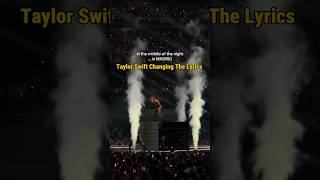 Taylor Swift Changing The Lyrics Of Ready For It Eras Tour Madrid taylorswift shorts [upl. by Cassius]