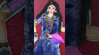 Handmade craft🎎 doll shortfeed craft handmade youtubeshortstreanding youtubeshortsfeed [upl. by Kleeman]