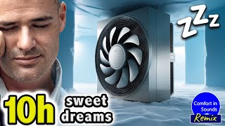 EVERYONE SLEEP FAST with THIS White Noise NO ADS Industrial Air Conditioner Sound ASMR [upl. by Anileda]