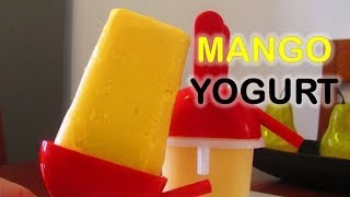 Paletas o Helados de Mango y Yogurt [upl. by Wit702]