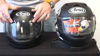 Arai RXQ Helmet Review Part 1 from SportbikeTrackGearcom [upl. by Edelstein]