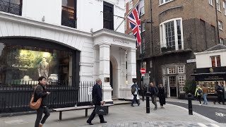 Famous Savile Row Bespoke Tailoring Shops  Mayfair London [upl. by Atims]