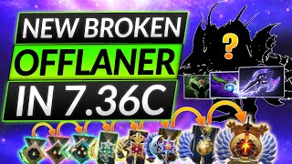 NEW BROKEN OFFLANER In 736c  Learn To Dominate Like Ammar  Dota 2 Slark Guide [upl. by Halonna211]