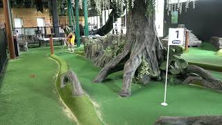 The Jungle Adventure Play Tingalpa Brisbane Hole 1 two aces [upl. by Suertemed]