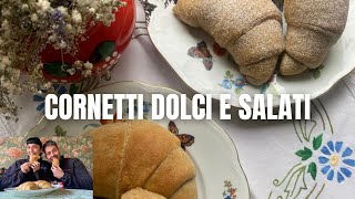 CORNETTI DOLCI E SALATI [upl. by Ain]