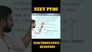 Coulombs Law NEET PYQs Trick  shorts sachinsirphysics neet2024 [upl. by Omland621]