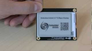 EPaper Display  Introduction and Demo [upl. by Ennovyhc735]