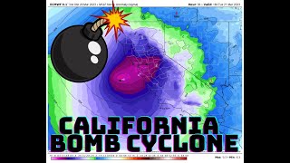 California Bomb Cyclone [upl. by Georgianna]