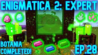 Completing Botania The quotMagicquot Mod  Minecraft E2E ep28 [upl. by Henigman]