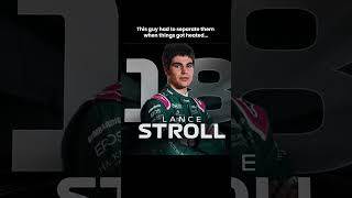 Lance Stroll separates Leclerc and Hamilton in Formula 1 [upl. by Eelaroc481]