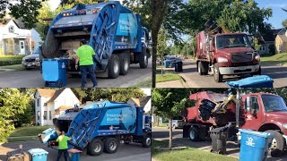 Garbage and recycling day in Hopkins [upl. by Crichton732]