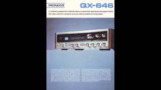 NIB PIONEER QX646 Quadraphonic Receiver [upl. by Cornwall]