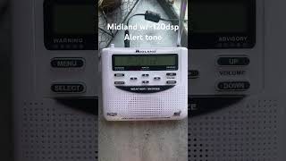 Midland wr120 dsp alert tone [upl. by Madaras920]