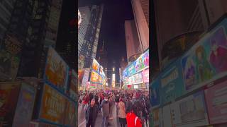 Times Square After Dark The Heartbeat of NYC at Night citypulsenyc newyorkcityvibes [upl. by Naveb]