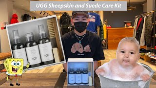 Shoe Village Tutorials UGG Sheepskin and Suede Care Kit [upl. by Ellon187]