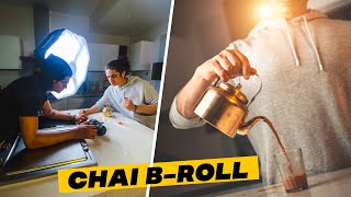 EPIC HANDHELD CHAI BROLL  How to shoot a epic broll at HOME [upl. by Darsie136]