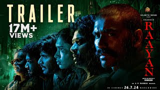 RAAYAN  Official Trailer  Dhanush  Sun Pictures  AR Rahman [upl. by Ertsevlis846]