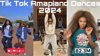 Best of amapiano dance challenges  2024 😱🔥🥵 tiktokamapianodances amapiano tiktokviral trending [upl. by Calandria]