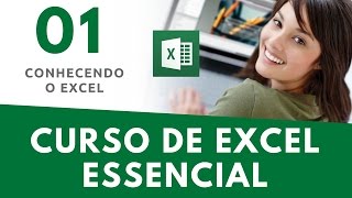 Curso Excel  AULA 01  Introdução ao Excel [upl. by Kreiker]