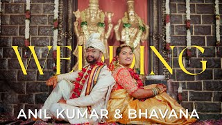 Anil kumar amp Bhavana  Wedding highlights 2023  4k [upl. by Laikeze]