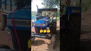 Sonalika tractor trali ke sath 😂farming kisan nishudeswal sonalikatractor [upl. by Maurice]