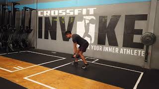 Dumbbell Staggered Stance Bent Over Row [upl. by Asirrac]