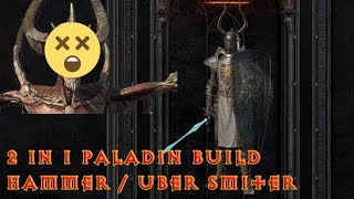 Diablo II Resurrected Hammerdin  Smiter detailed build  bonus torch identifying [upl. by Iliram]