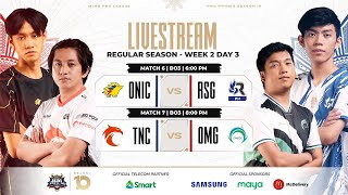 MPL PH S10 W2D3 TNC VS OMG GAME 1 [upl. by Anehsak]