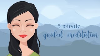 Relax Your Body amp Your Mind  5 Minute Guided Meditation [upl. by Finella398]