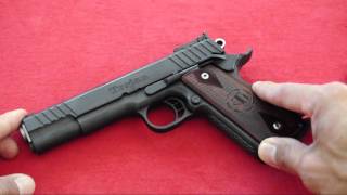 STI TROJAN 50 1911 9MM REVIEW [upl. by Adalia97]