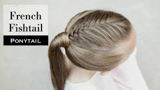 French Fishtail Ponytail by Erin Balogh [upl. by Norac]