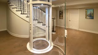 Savaria Vuelift Mini Glass Home Elevator [upl. by Liatrice]